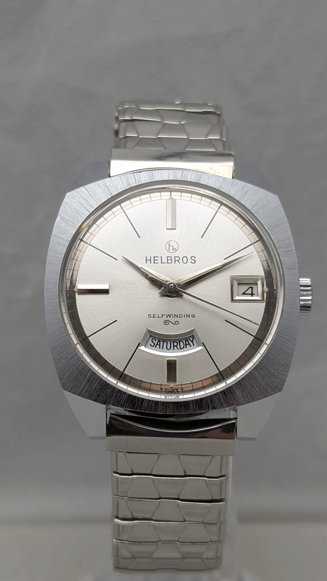1970s Helbros President Men's Watch