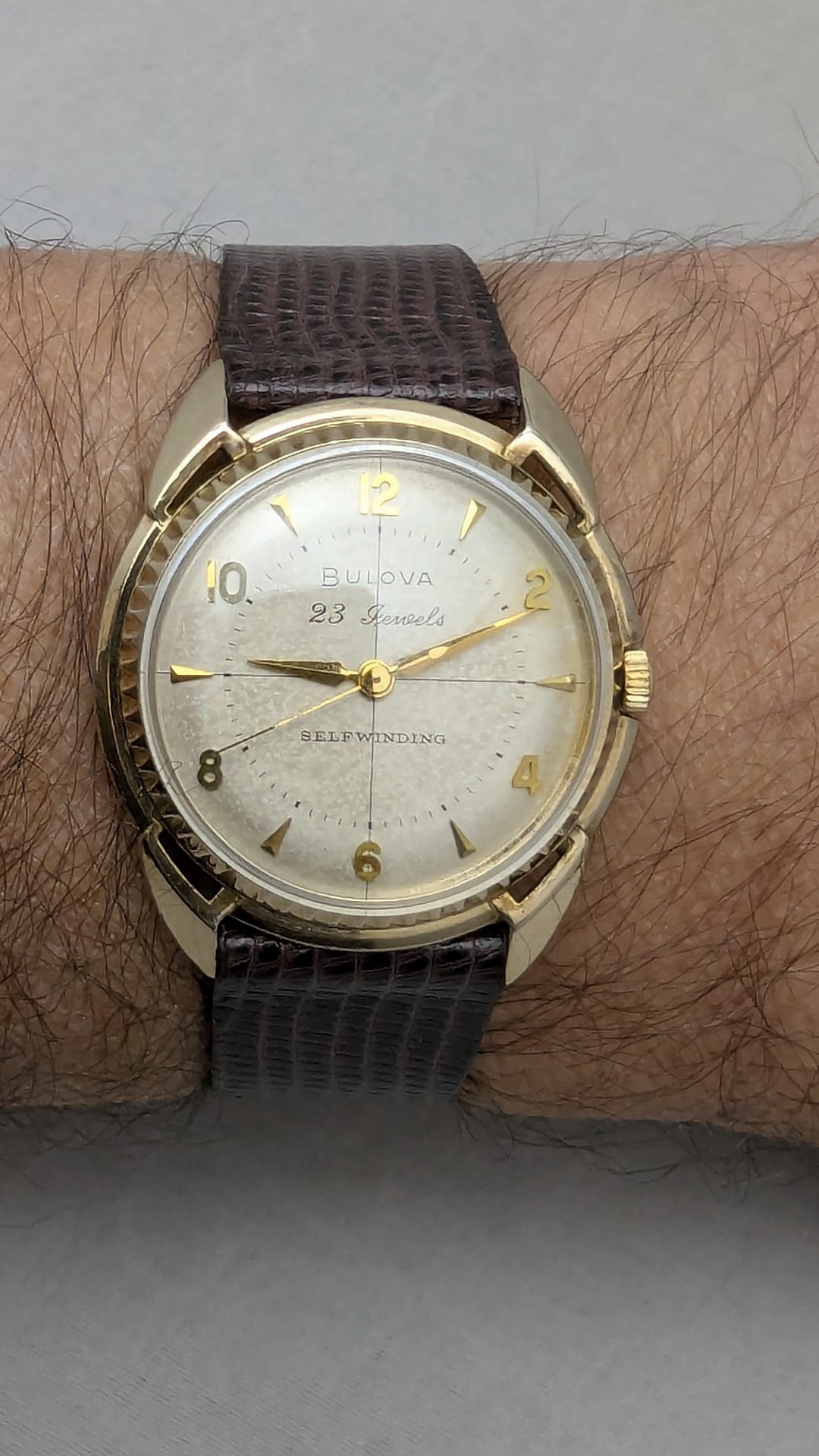 1958 Bulova 23 "W" Men's Watch
