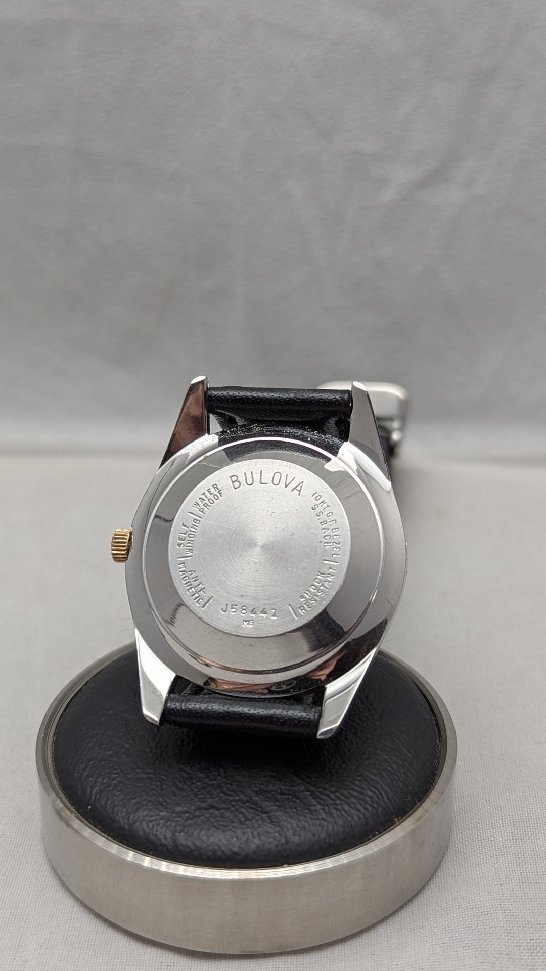 1960 Bulova 30 Jewel Poppy Automatic Watch