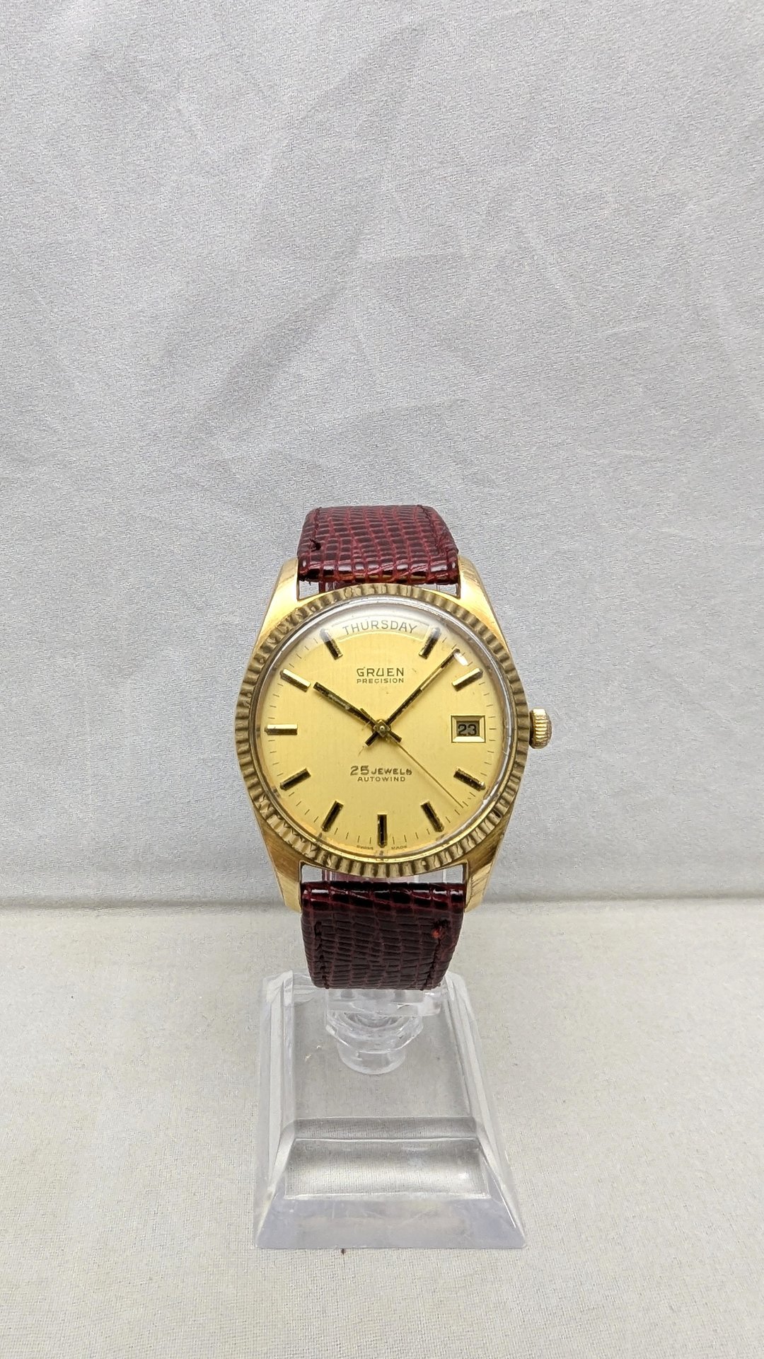 1970s Gruen President Automatic Watch