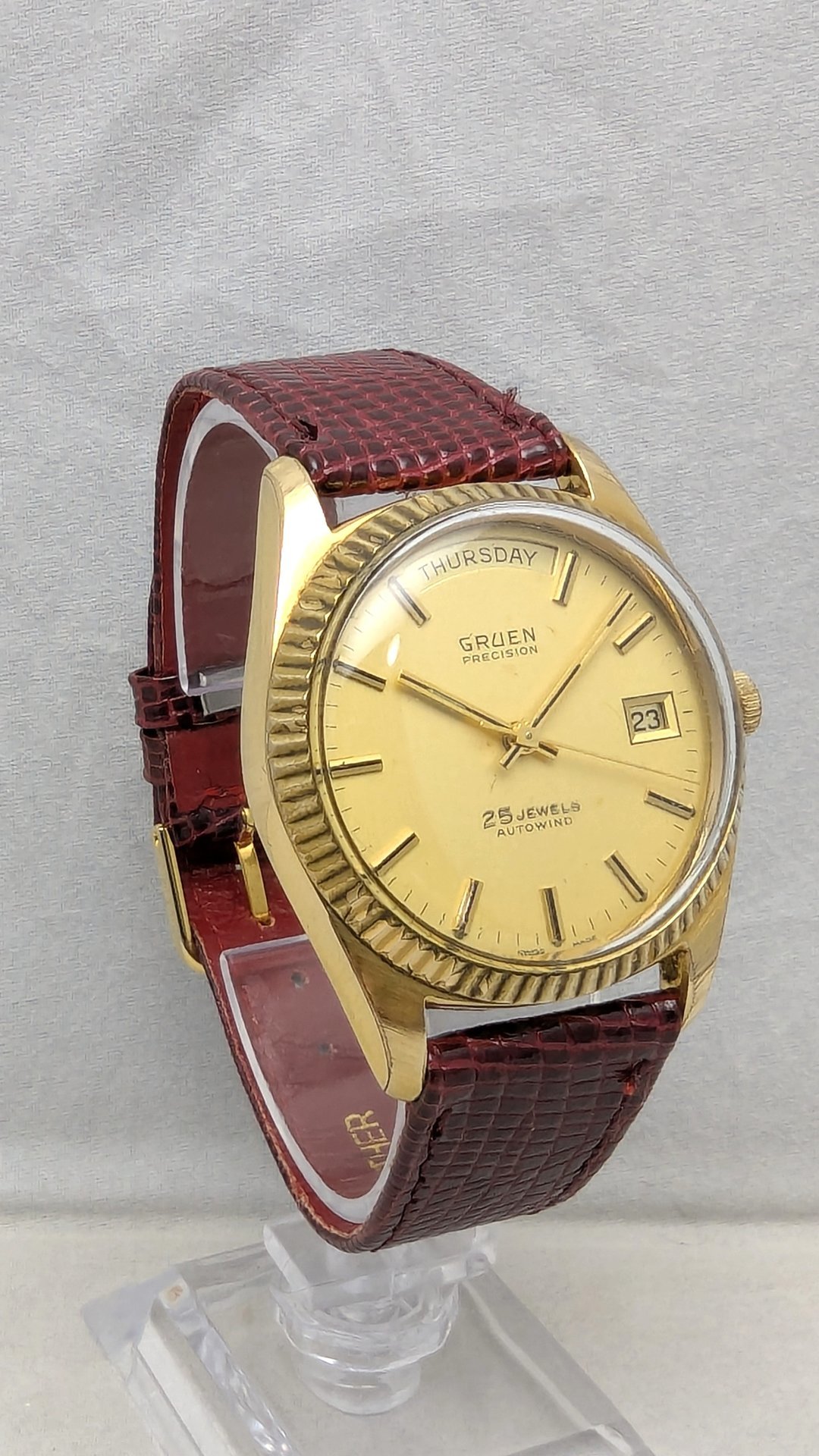 1970s Gruen President Automatic Watch