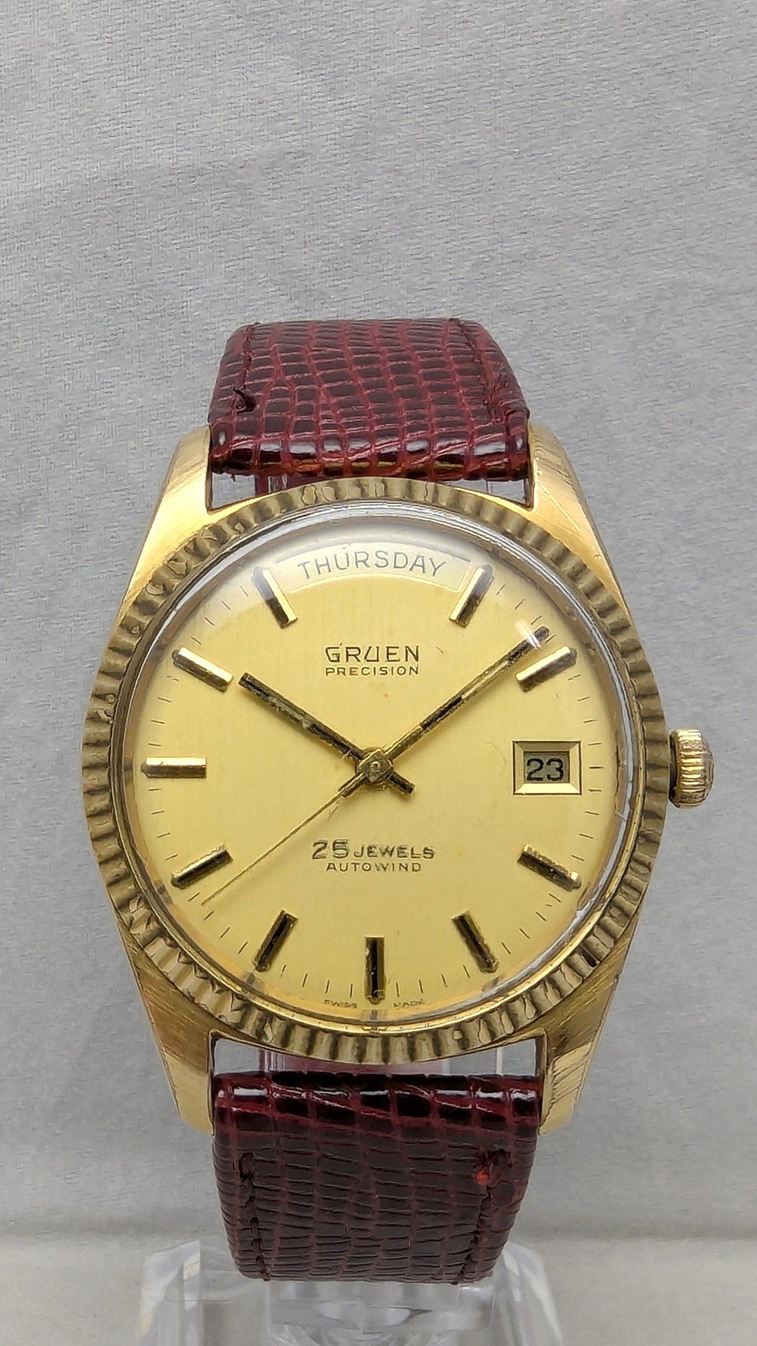 1970s Gruen President Automatic Watch