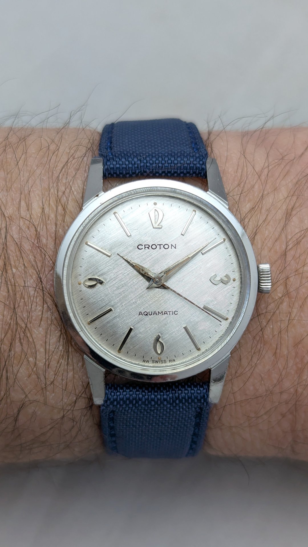 1960s Croton "Aquamatic" Watch