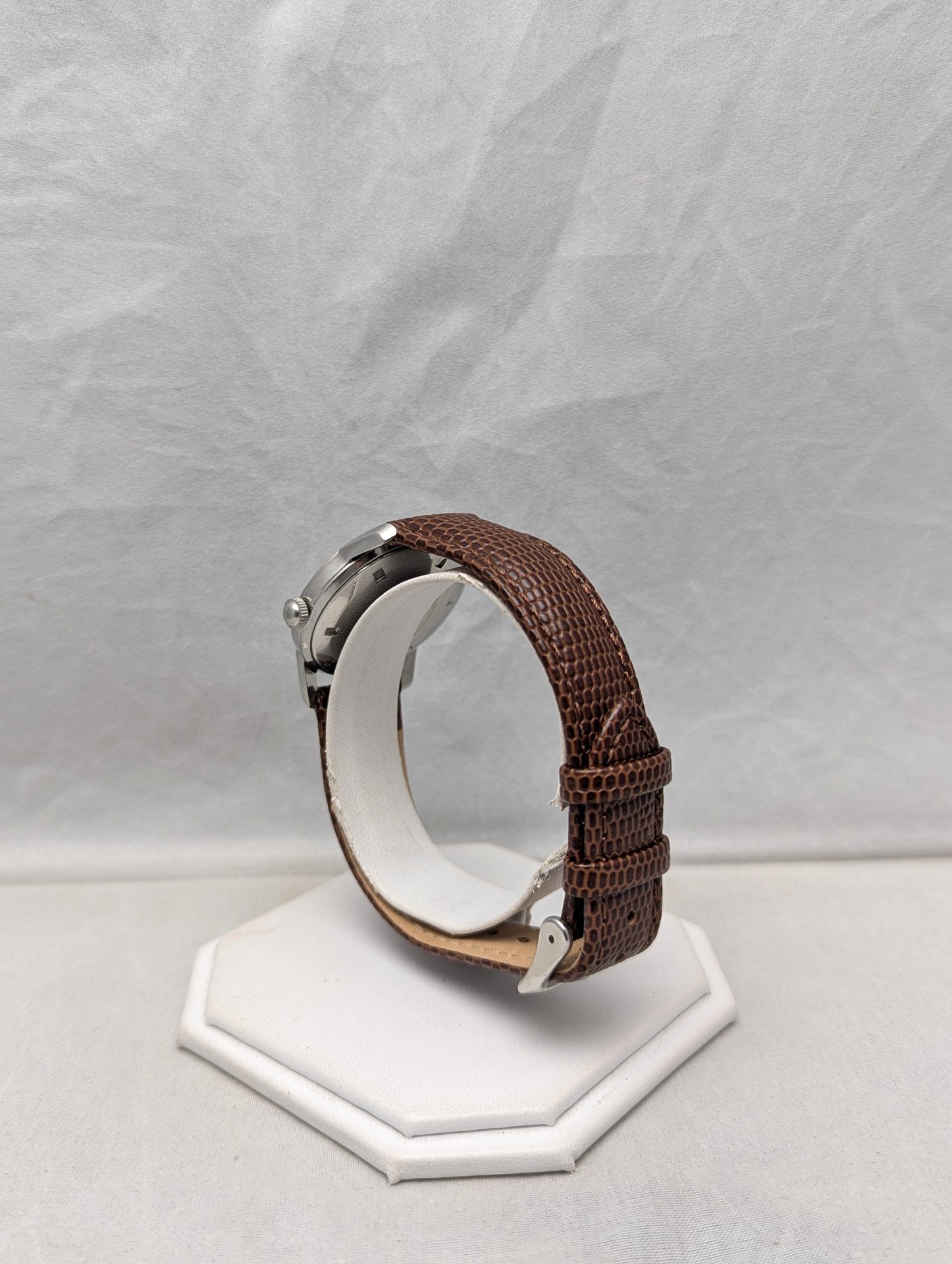 1960s Clebar 24 Hour Black Dial Watch