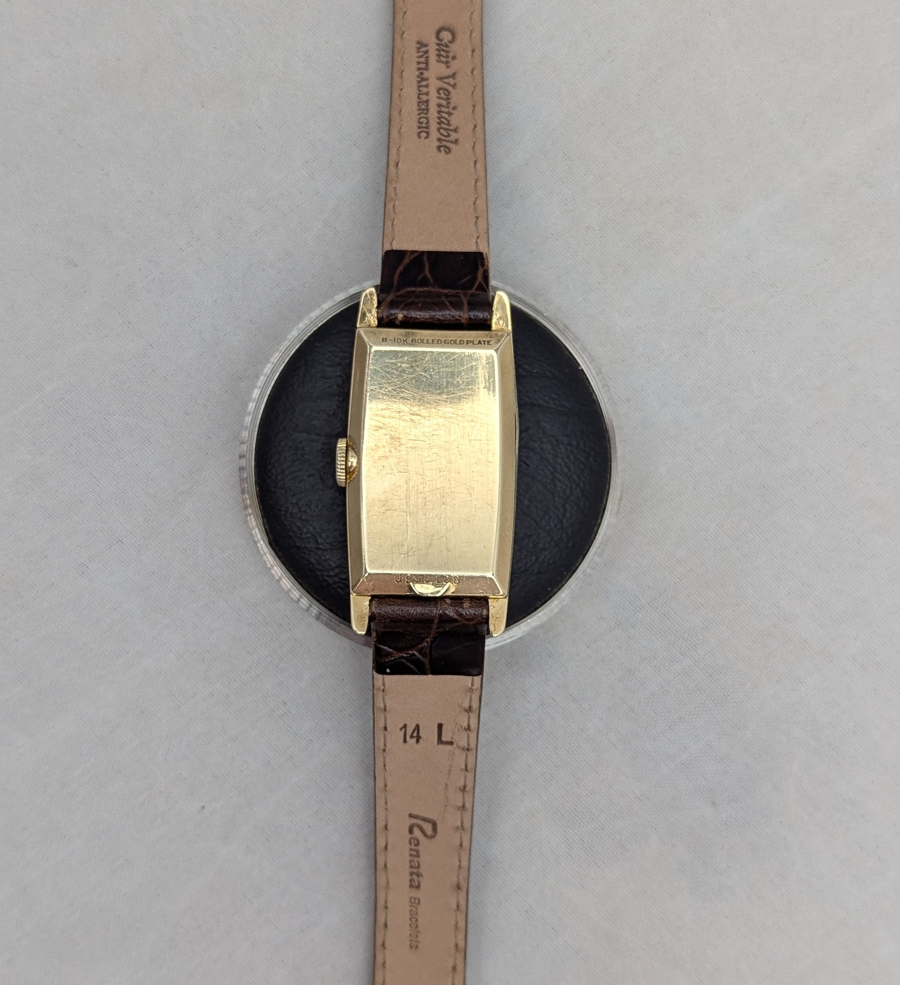  1937 Bulova Minuteman Watch