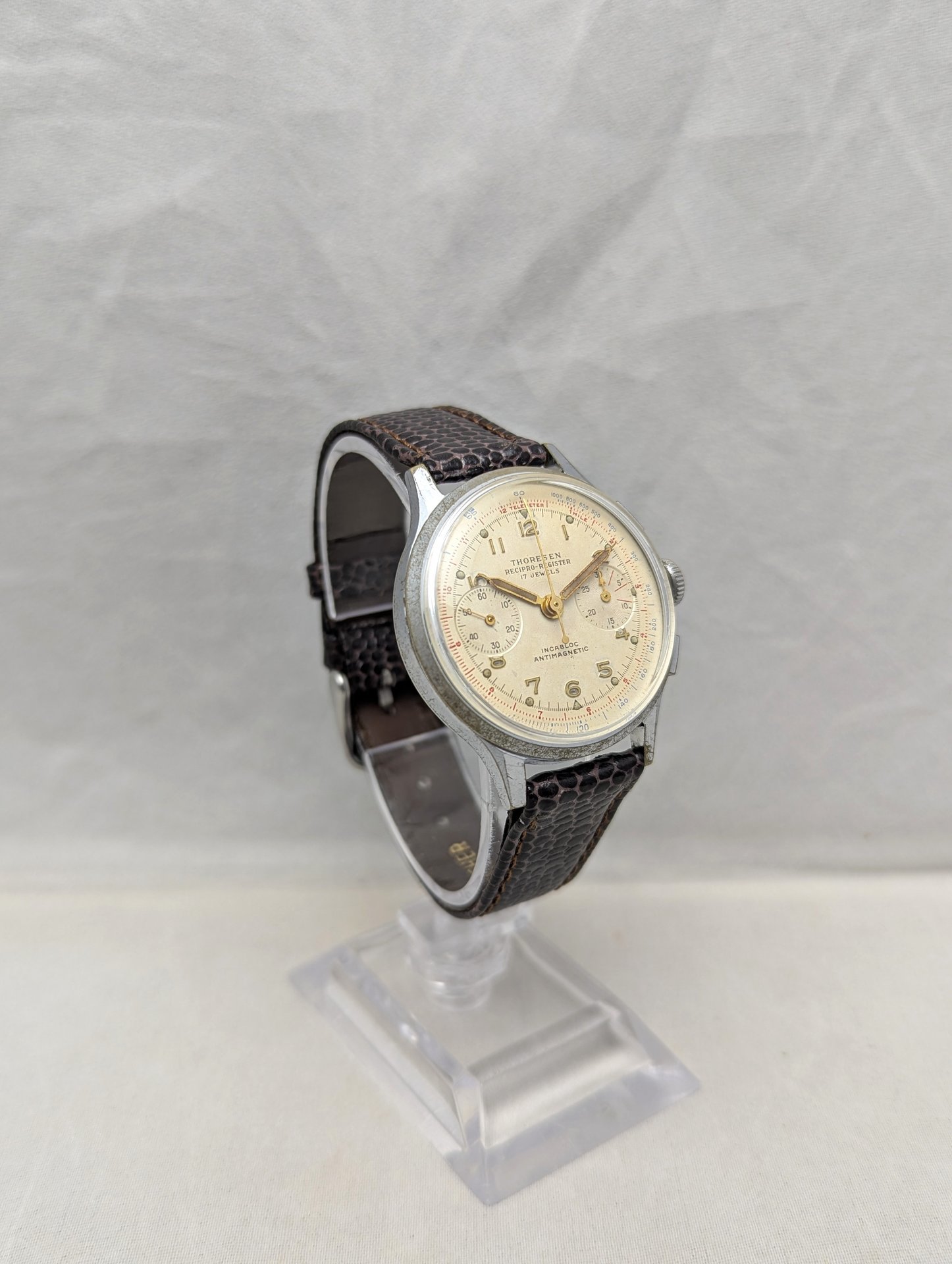 1940's Thoresen Recipro-Register Chronograph