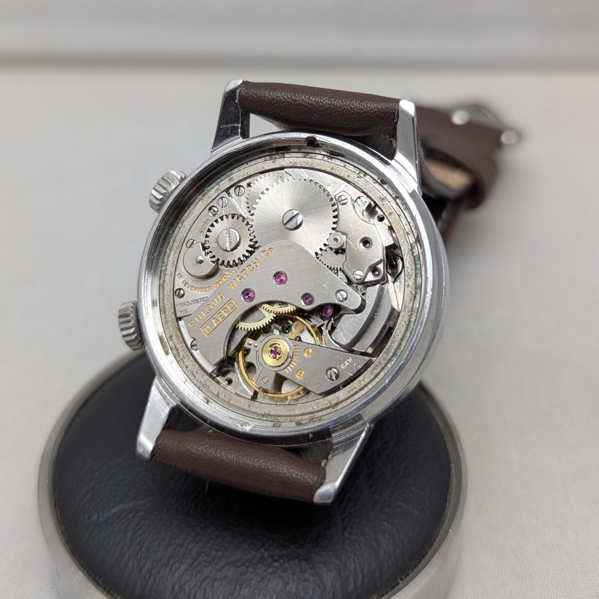 1966 Bulova Wrist Alarm Watch