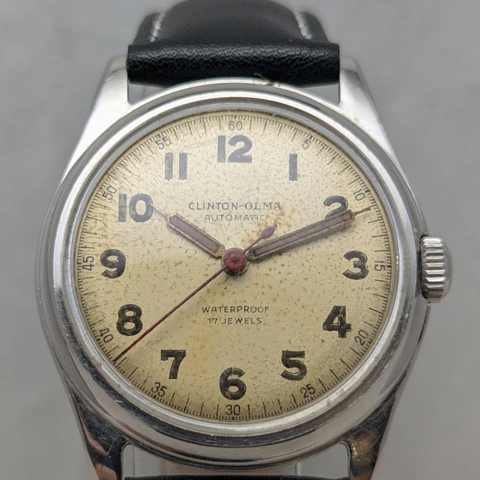 1950's Clinton-Olma Bumper Automatic Watch