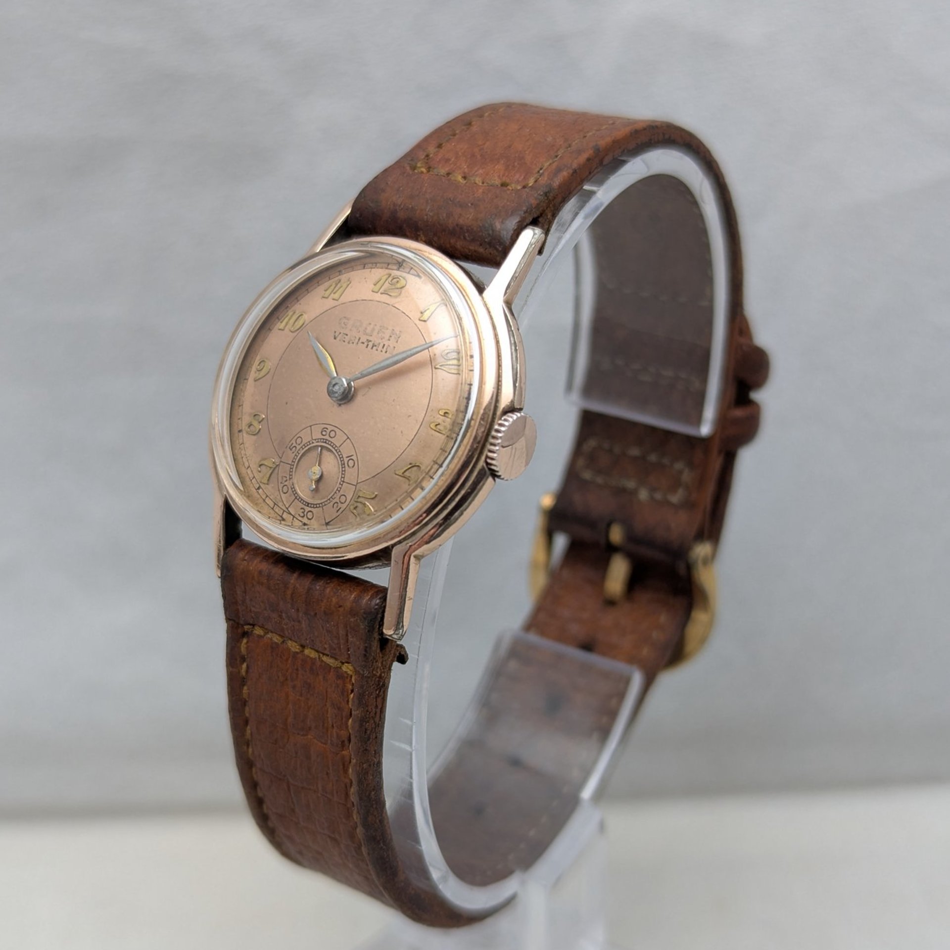 1940's Rose Gold Gruen Veri-thin Watch