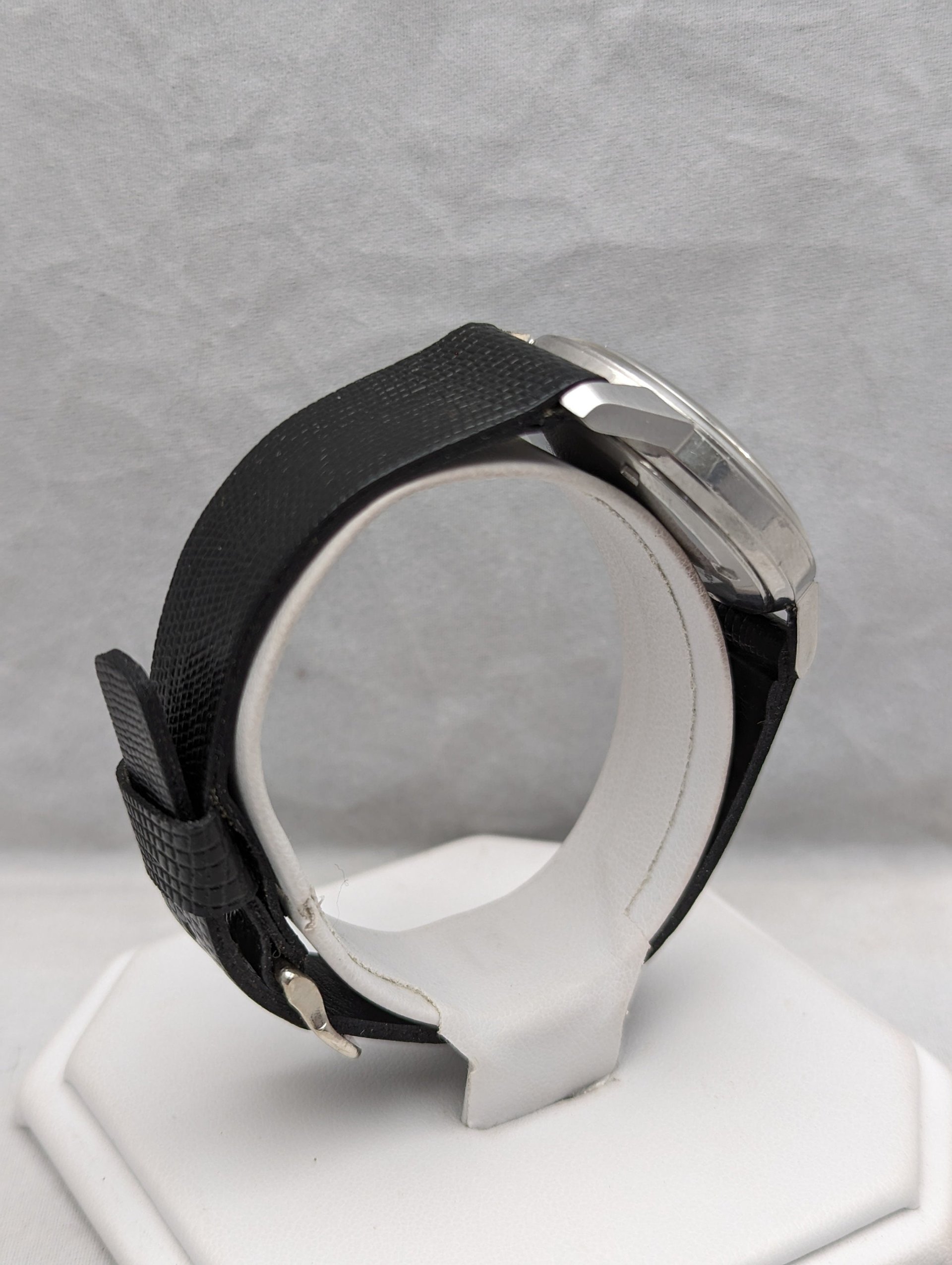 1960s Clebar 24 Hour Black Dial Watch