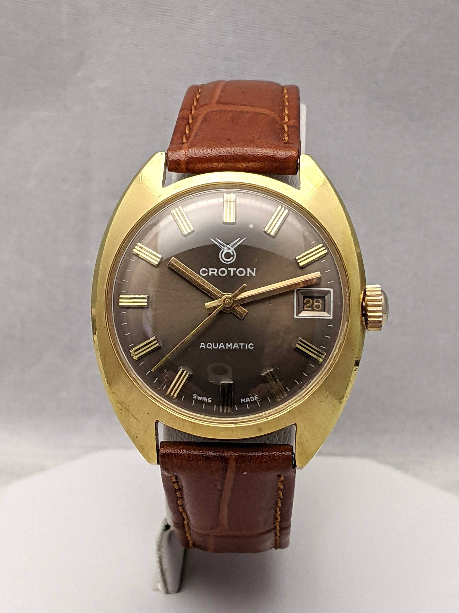 1970s Croton Aquamatic Watch