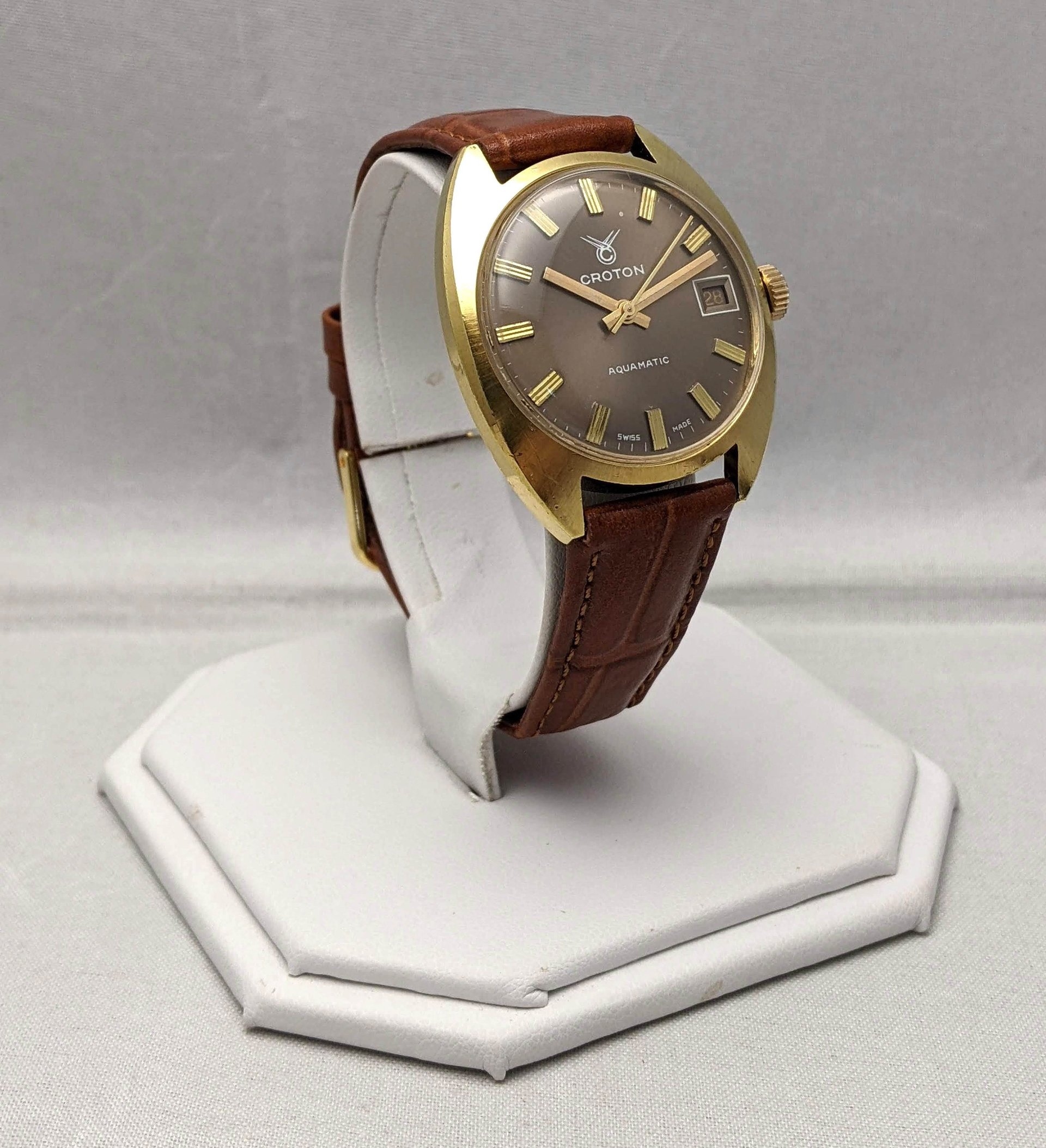 1970s Croton Aquamatic Watch
