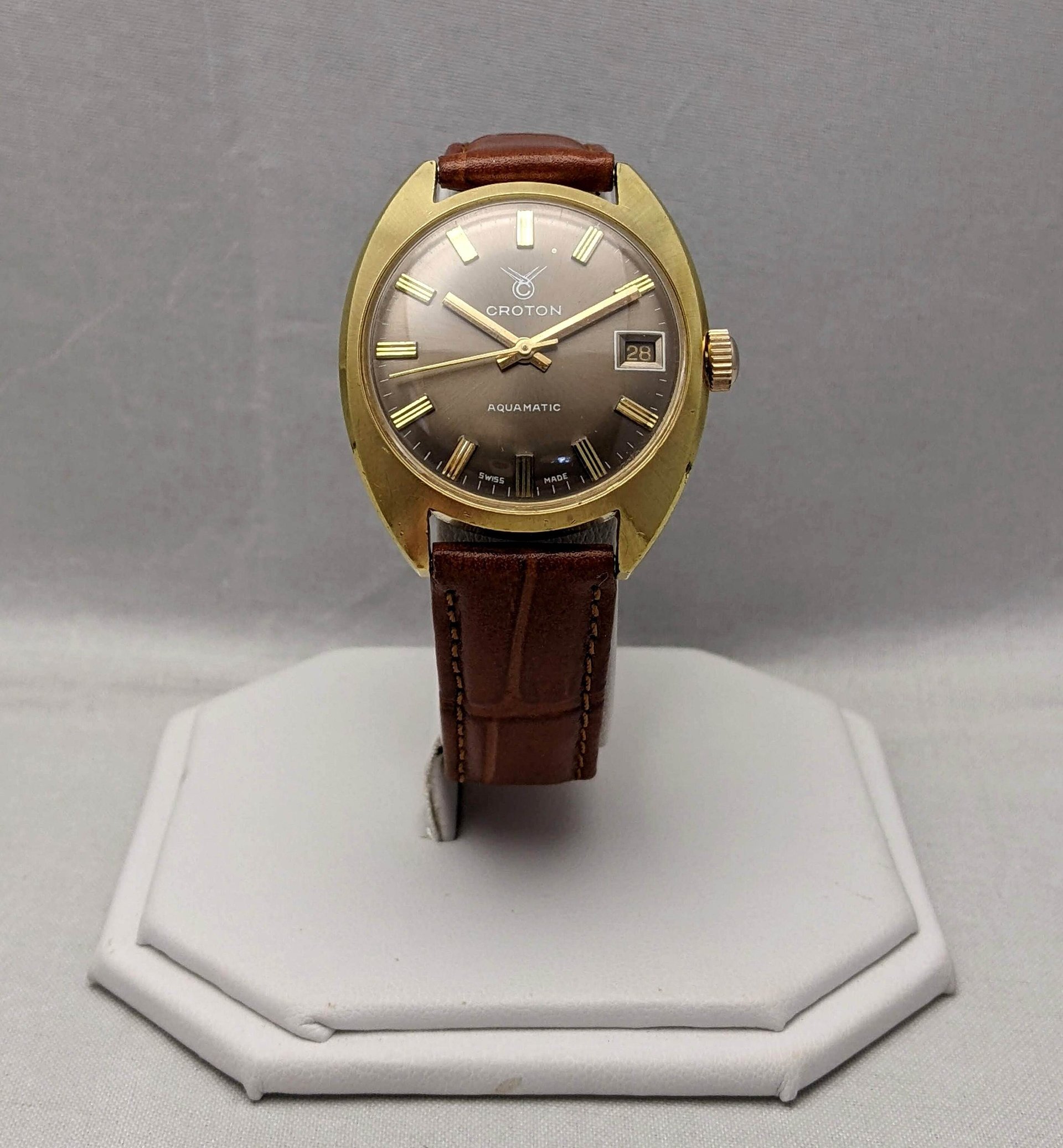 1970s Croton Aquamatic Watch