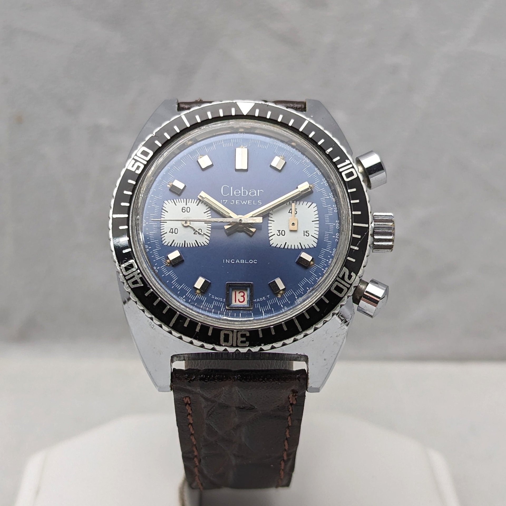 1970年代｜アメリカ｜マザーオブパールゼブラ Montgomery Watch Co