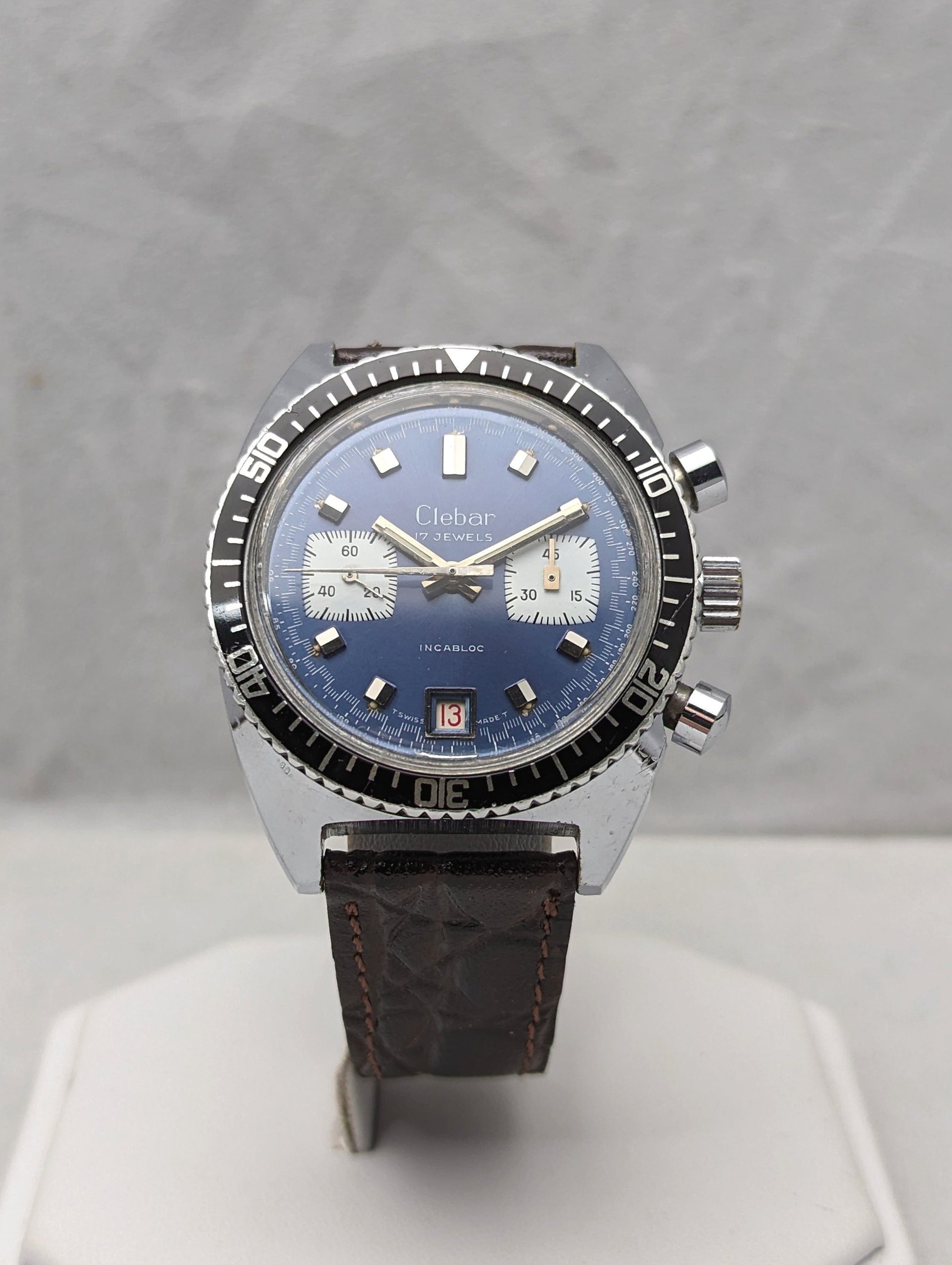 1970s Clebar Deep Sea Chronograph