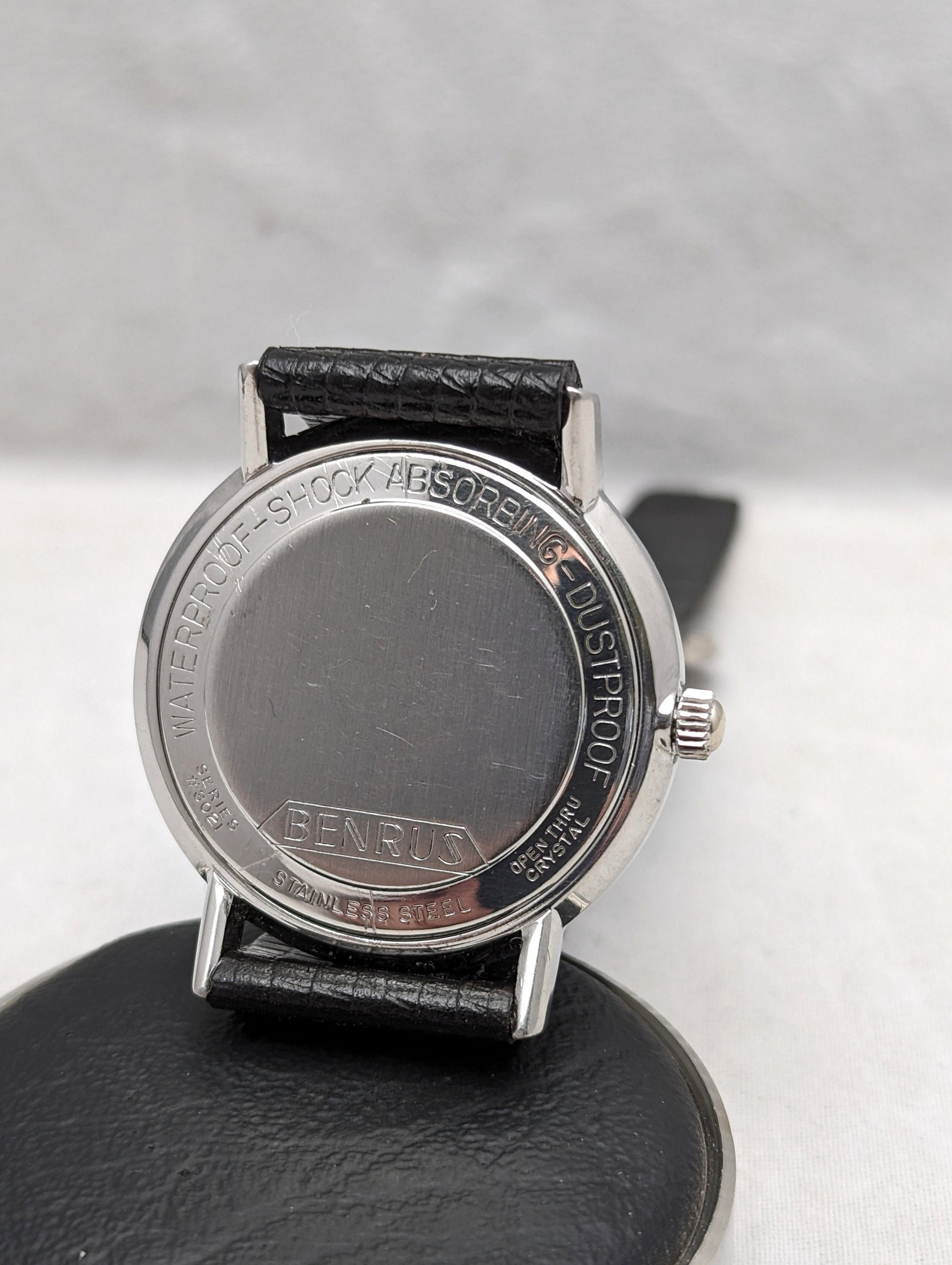 Vintage 1960s Benrus Steel Watch