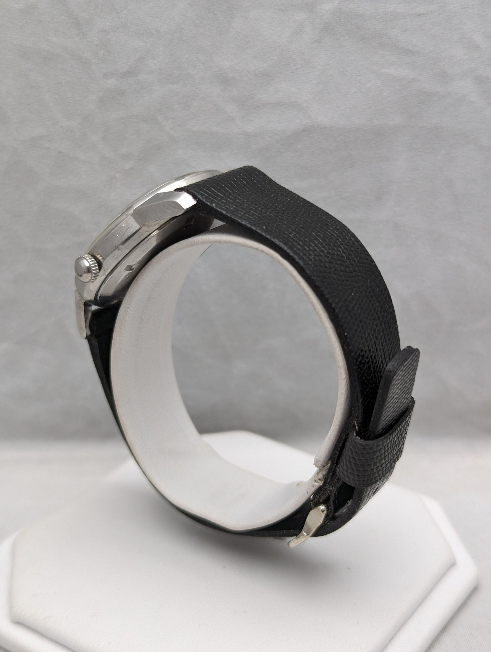 1960s Clebar 24 Hour Black Dial Watch
