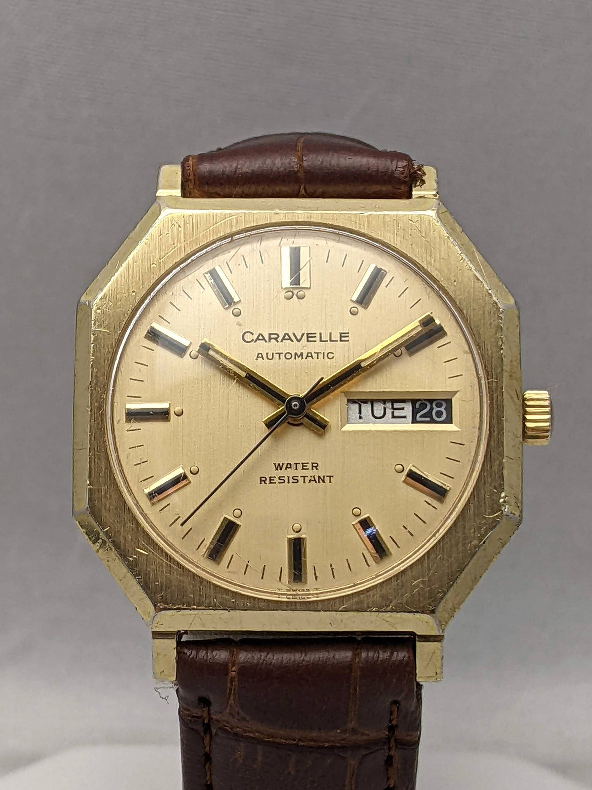 1974 Caravelle Automatic Calendar Watch