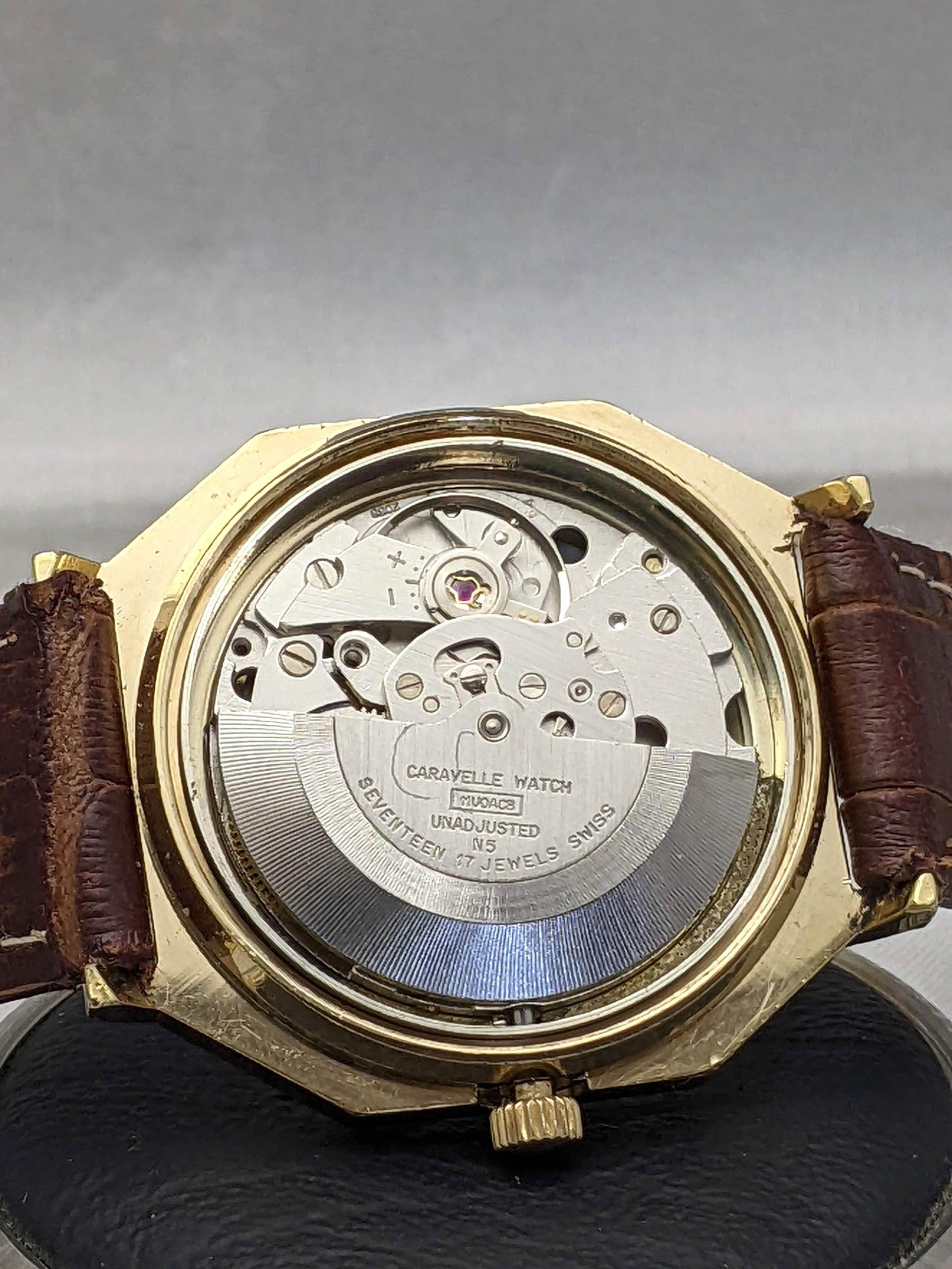 1974 Caravelle Automatic Calendar Watch