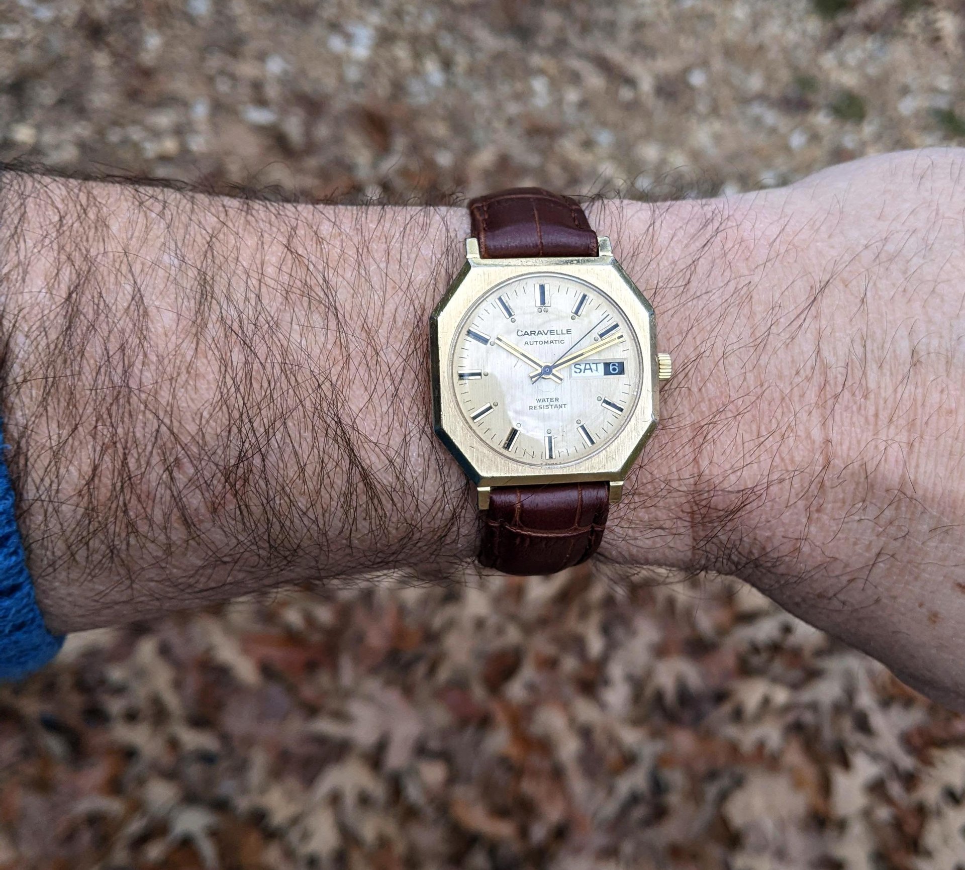 1974 Caravelle Automatic Calendar Watch