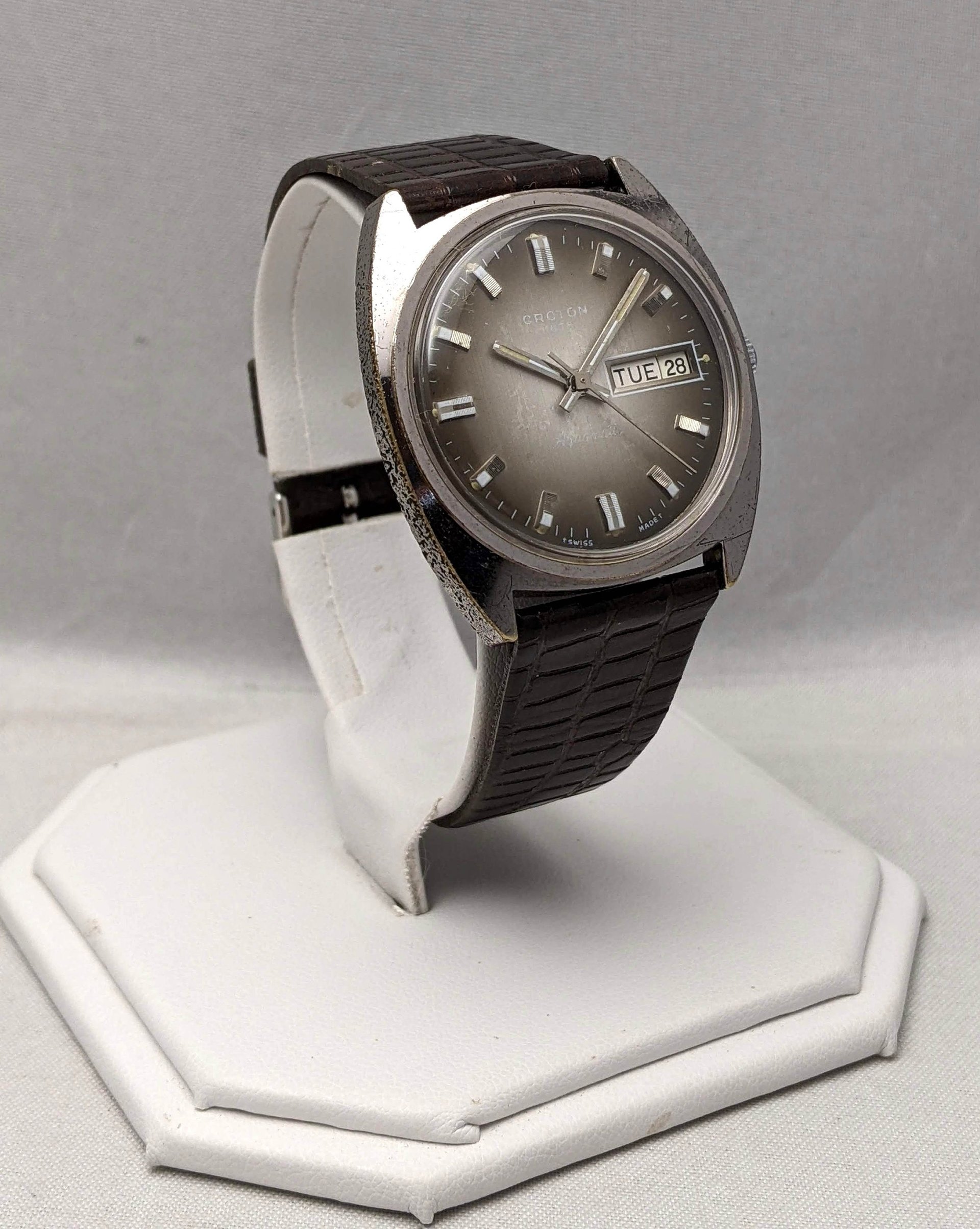 1970s Croton Aquamatic Watch