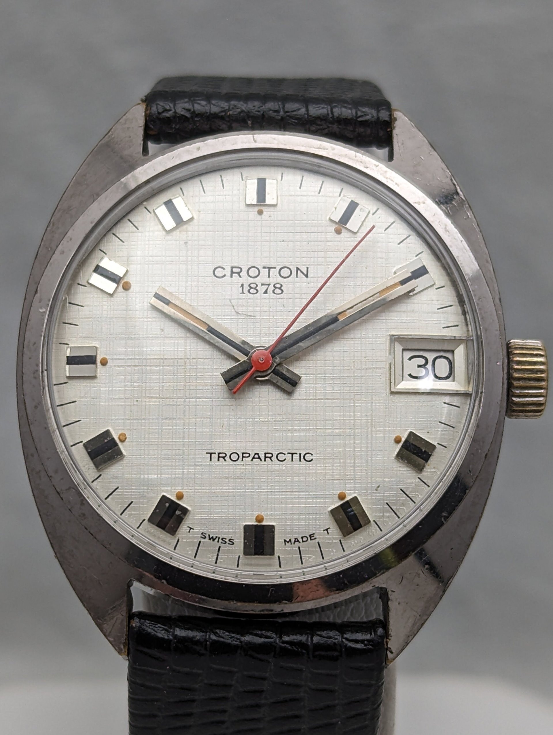 Vintage 1970's Croton Troparctic Watch