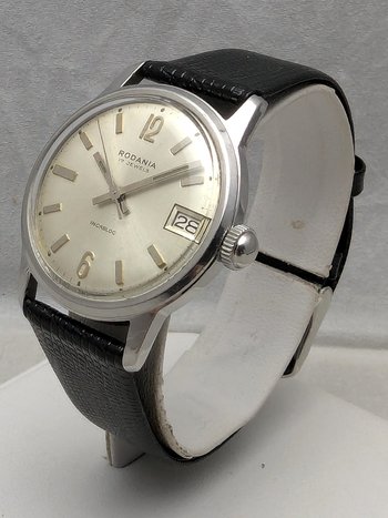 1960s Rodania Steel Watch