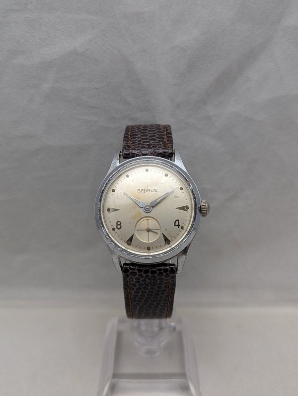 1960s Benrus Steel Watch