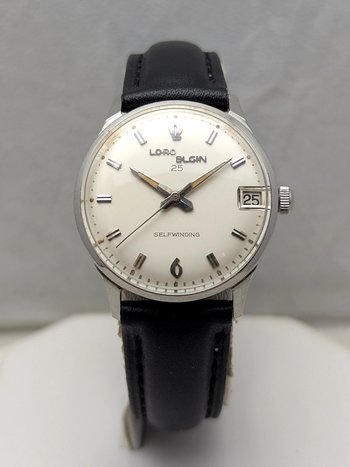 1960 Lord Elgin 25 Jewel Automatic Watch