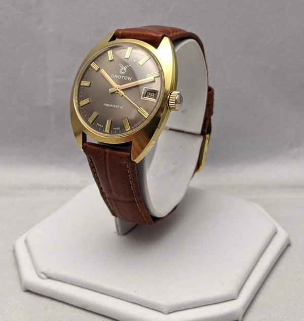 1970s Croton Aquamatic Watch